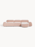 Wolke Modular Teddy-Corner Sofa (4-seater) — Oatmeal