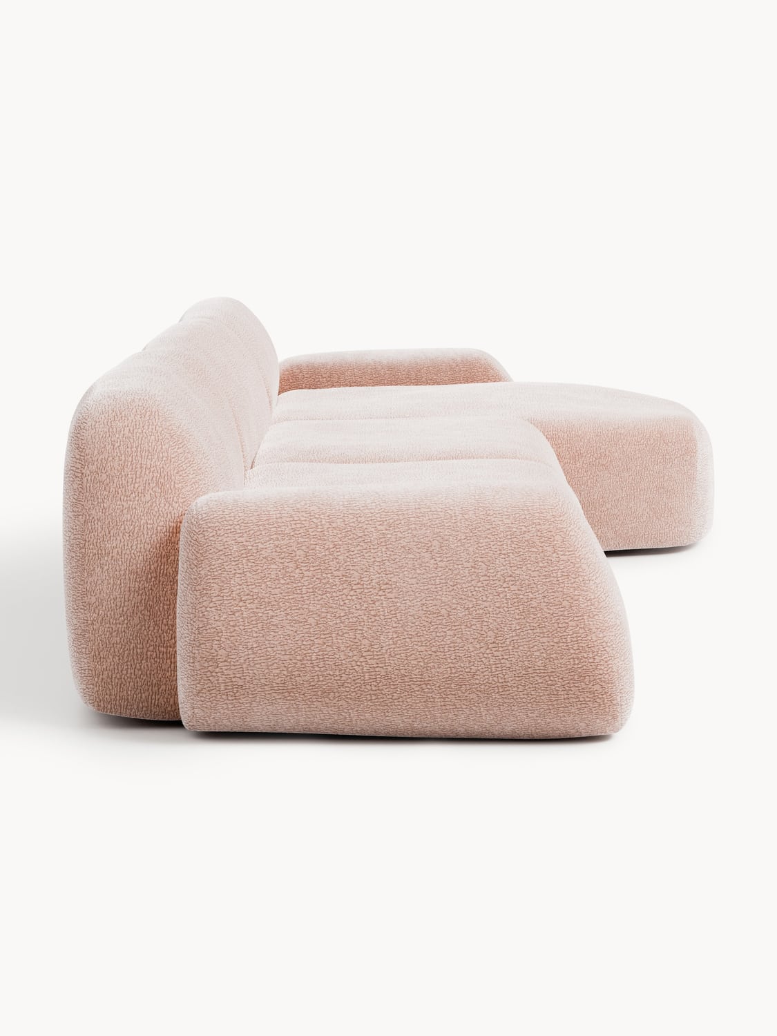 Wolke Modular Teddy-Corner Sofa (4-seater) — Oatmeal