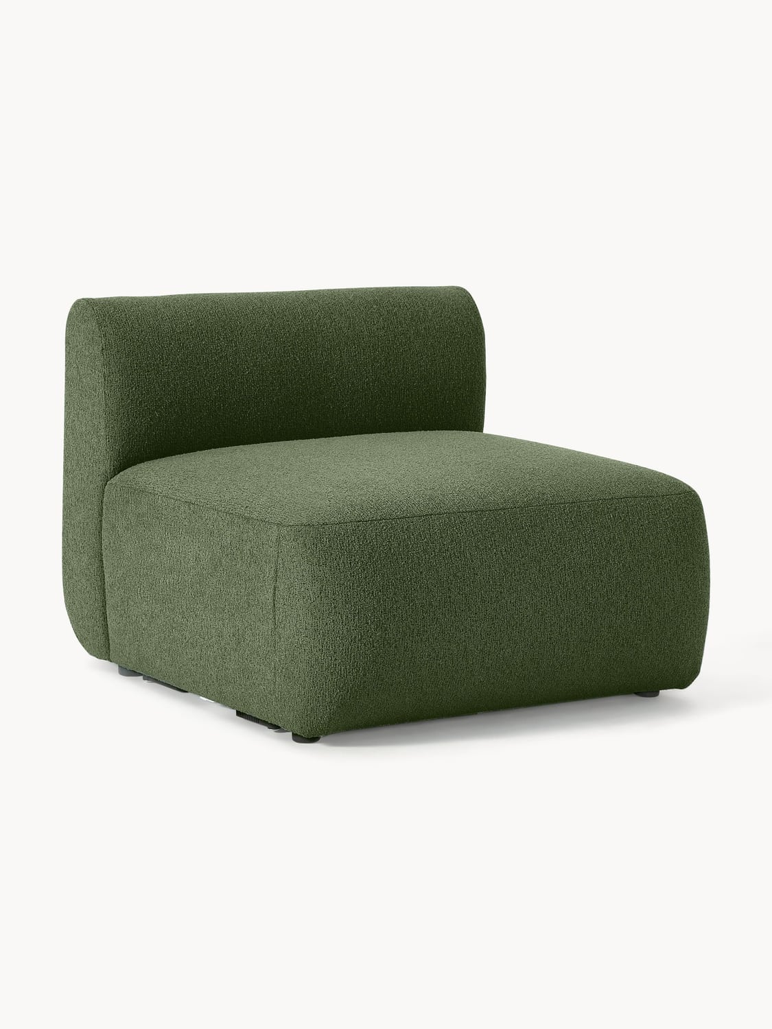 Sofia Bouclé Middle Module — Anthracite