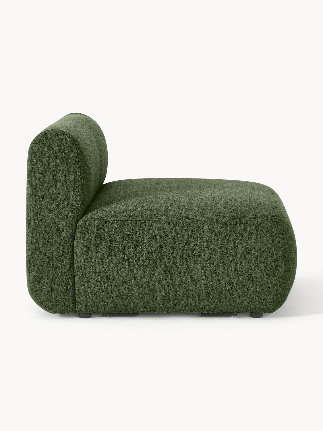 Sofia Bouclé Middle Module — Anthracite
