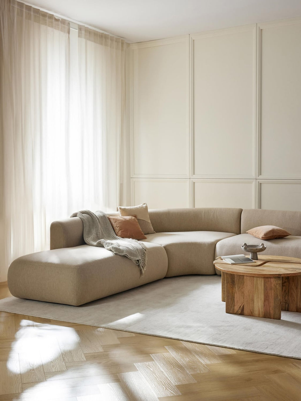 Sofia Chaise-Module — Beige