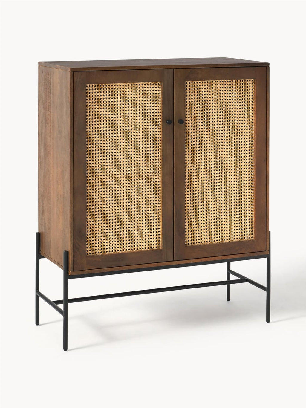 Vienna Highboard with Viennese Cane — Camel