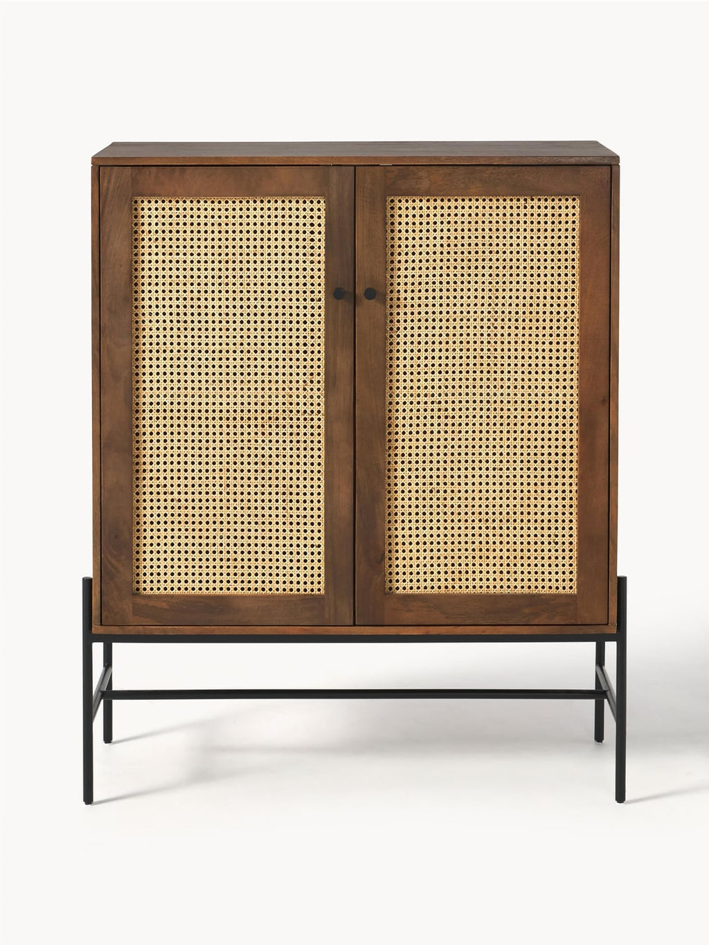 Vienna Highboard with Viennese Cane — Camel