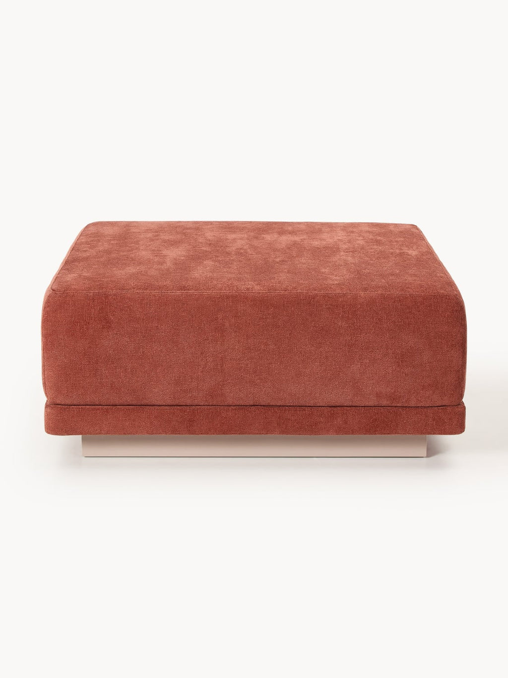 Colin Sofa-Ottoman — Terracotta