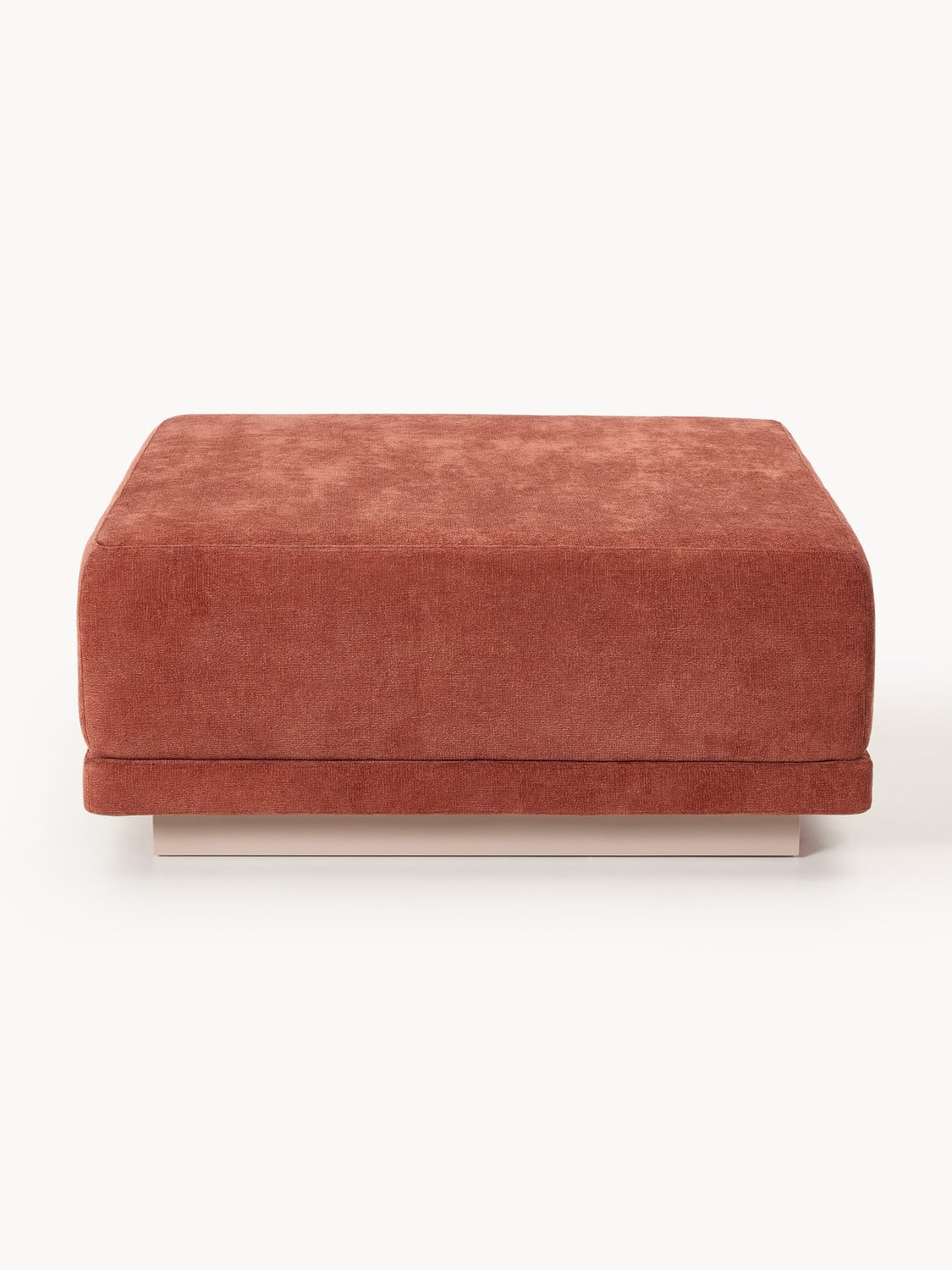 Colin Sofa-Ottoman — Terracotta