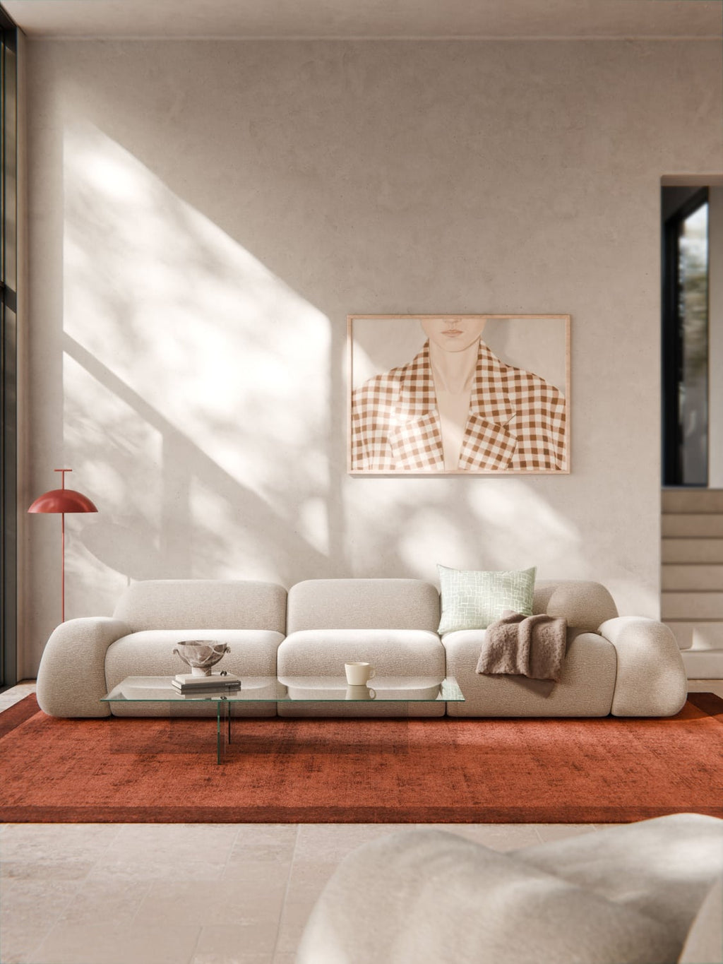 Wolke Modular Sofa (4-seater) — Oatmeal