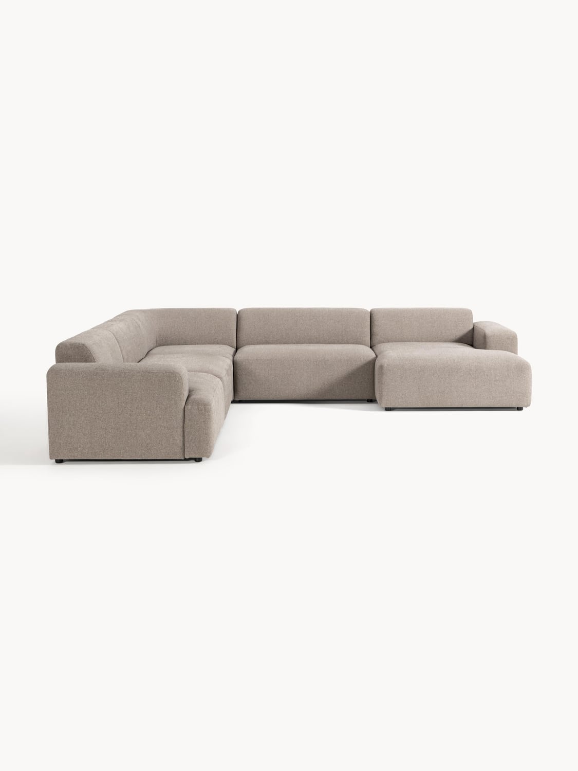 Melva XL Corner Sofa — Greige