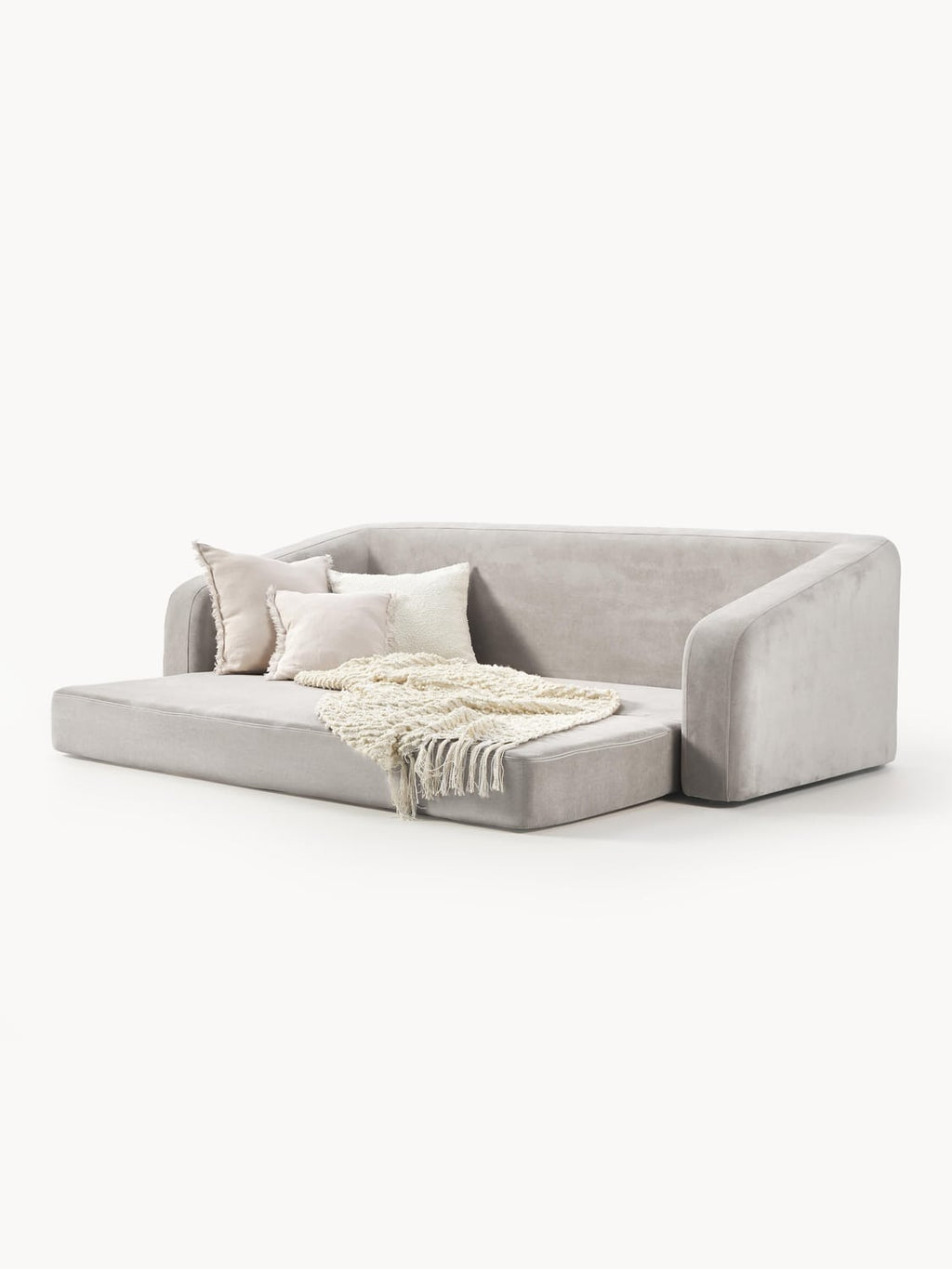 Eliot Sofa Bed (3-seater) — Oatmeal