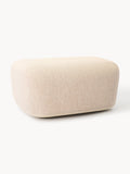 Wolke Large Bouclé Sofa Ottoman — Beige