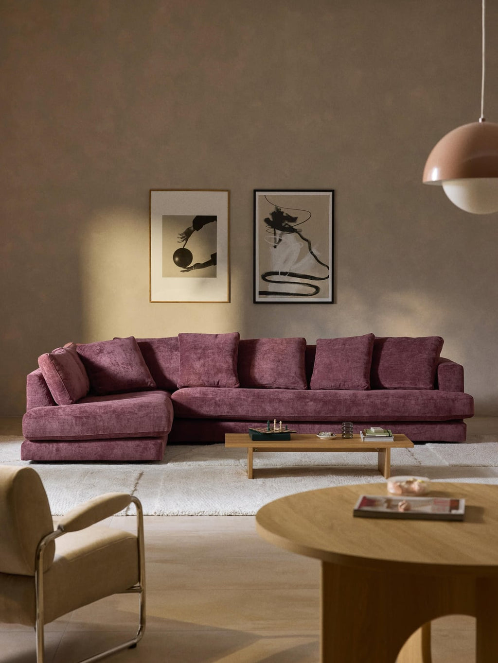 Tribeca XL Corner Sofa — Dark Grey