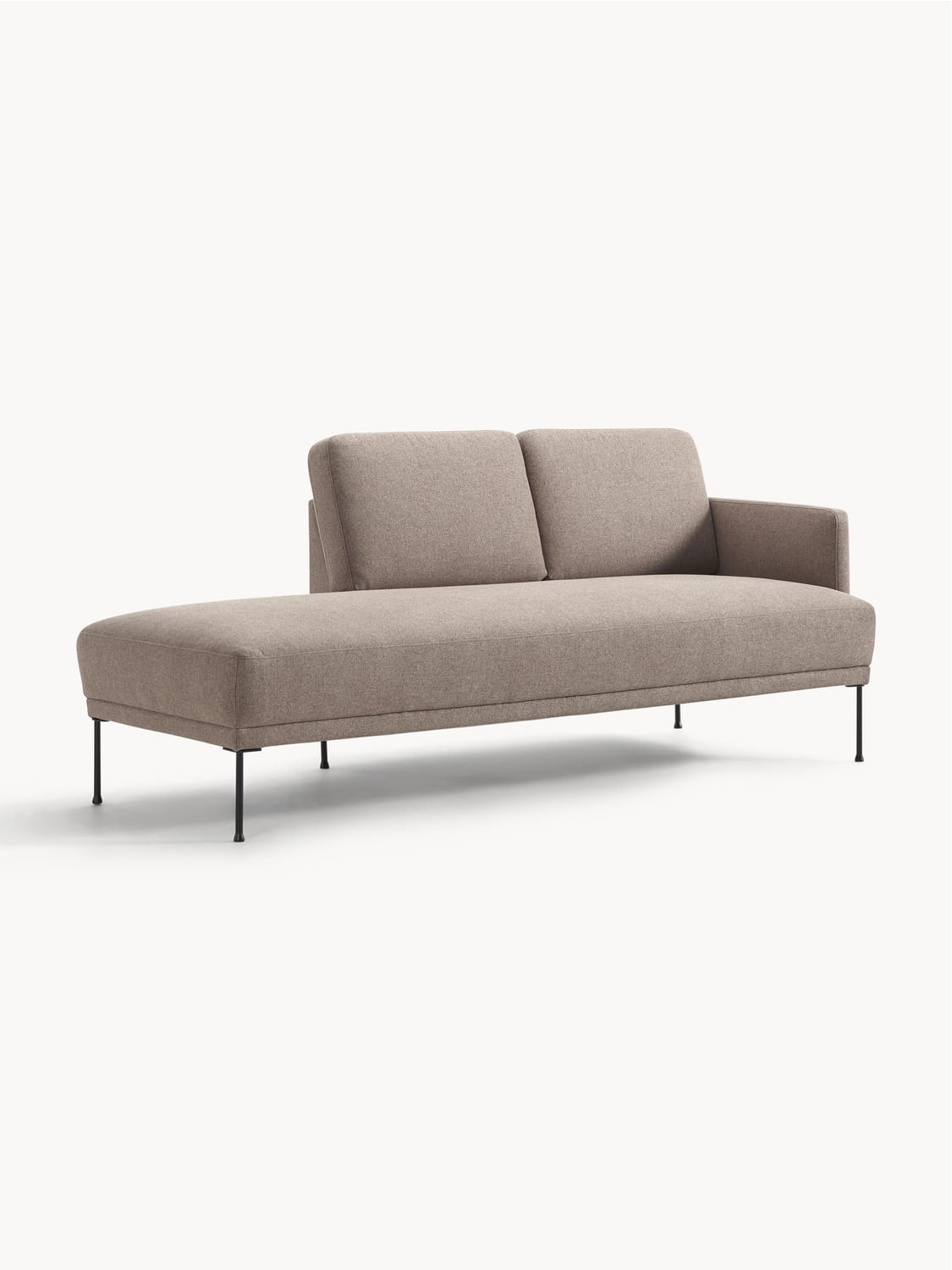 Fluente Ottoman — Warm Grey