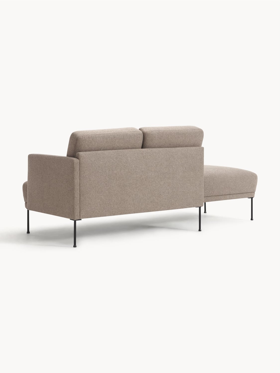 Fluente Ottoman — Warm Grey