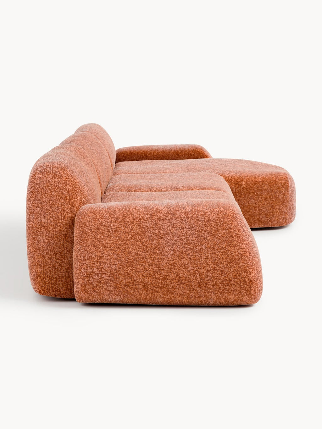 Wolke Modular Teddy-Corner Sofa (4-seater) — Camel