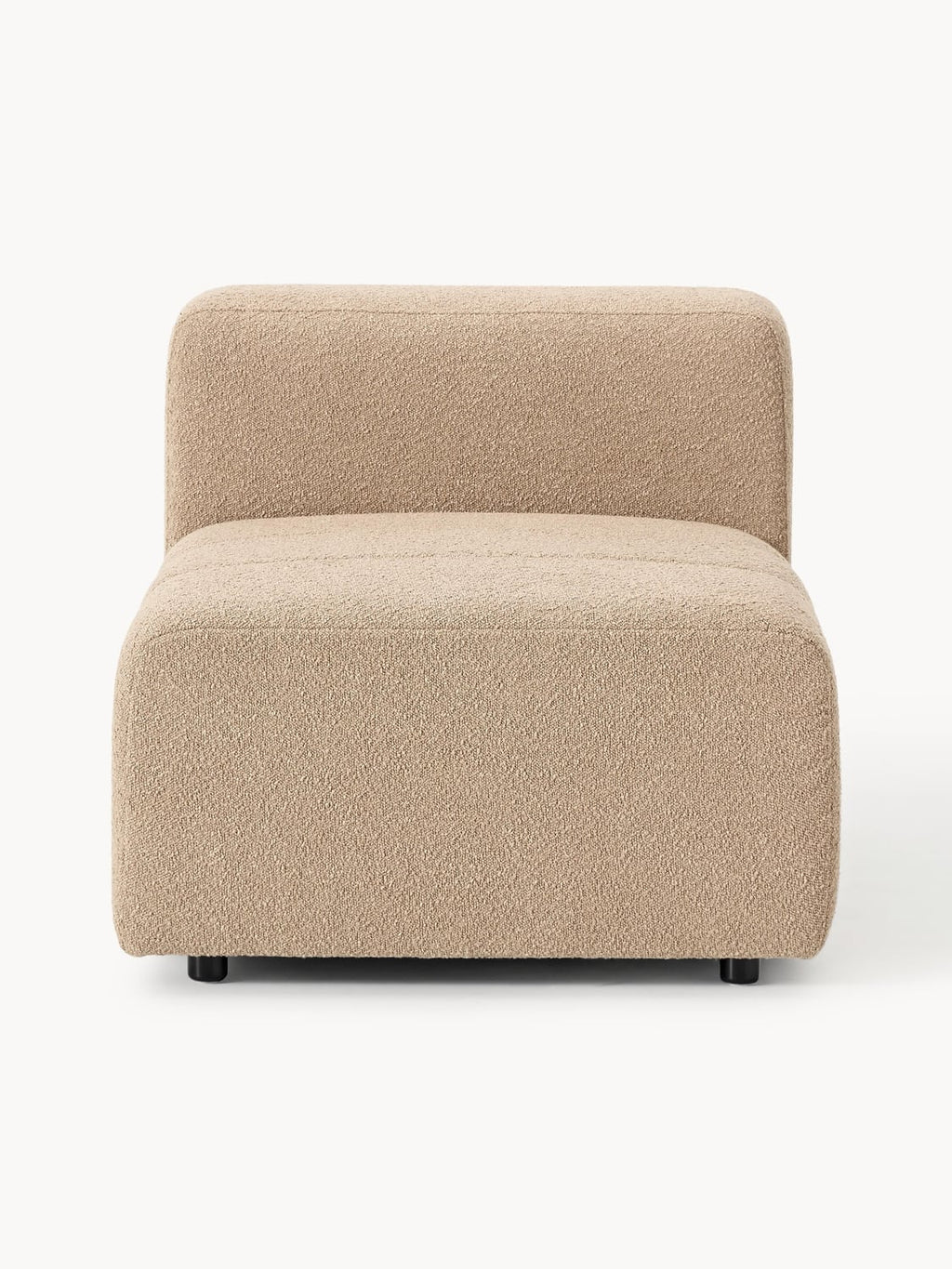Lena Bouclé Middle Module — Warm Grey
