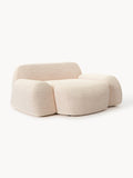 Wolke Bouclé-XL-Lounge Chair — Beige