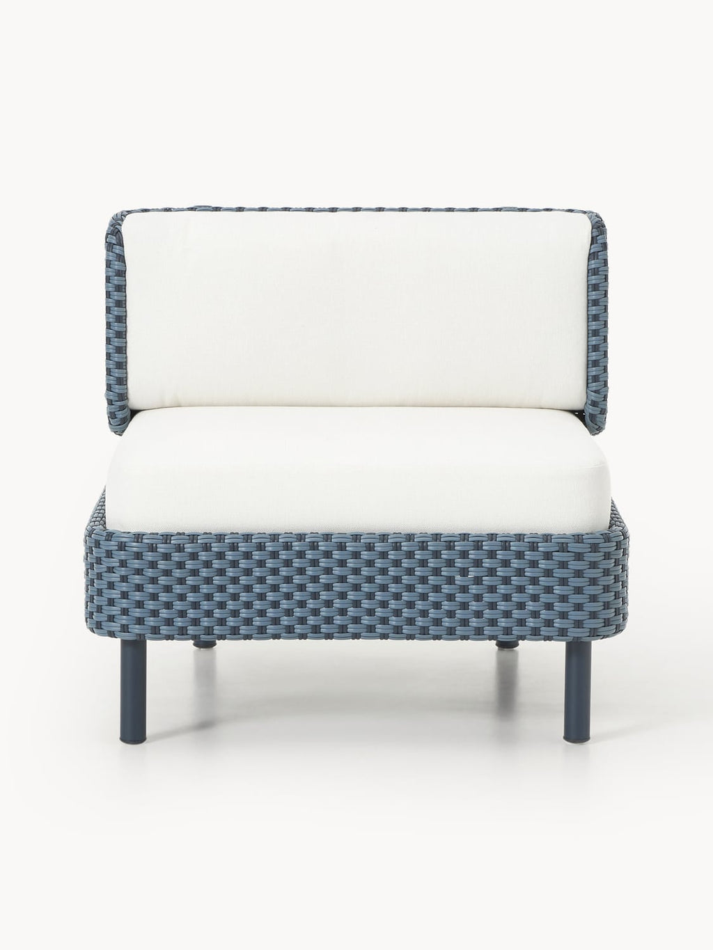 Hani Modular Garden Lounge Chair with Protective Cover — Lilac