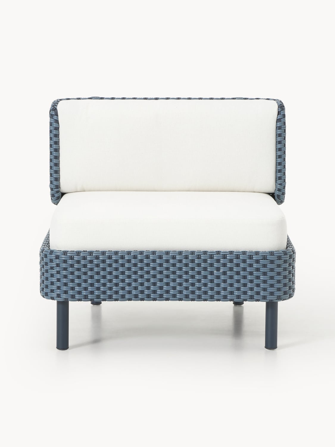Hani Modular Garden Lounge Chair with Protective Cover — Lilac