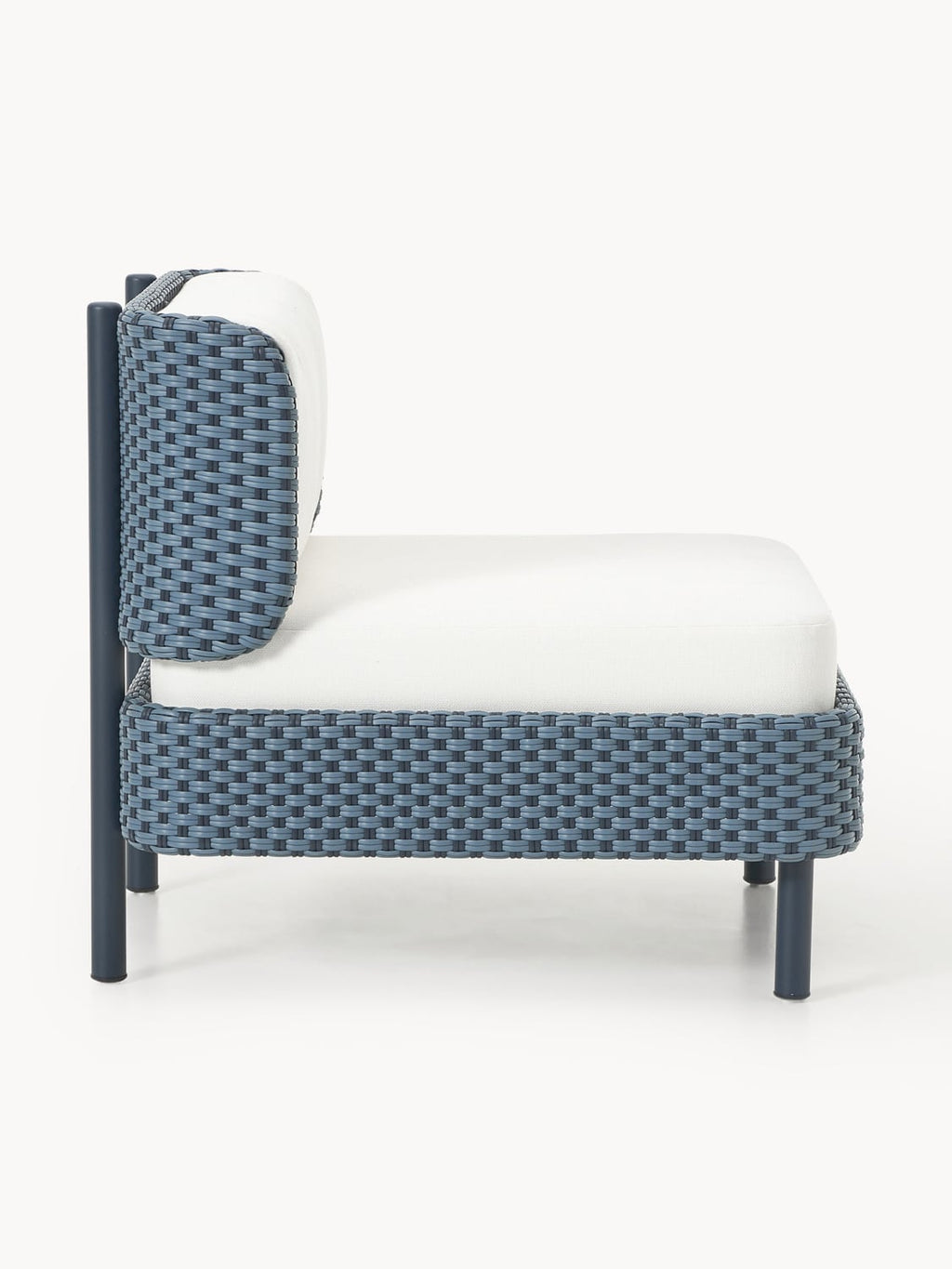 Hani Modular Garden Lounge Chair with Protective Cover — Lilac