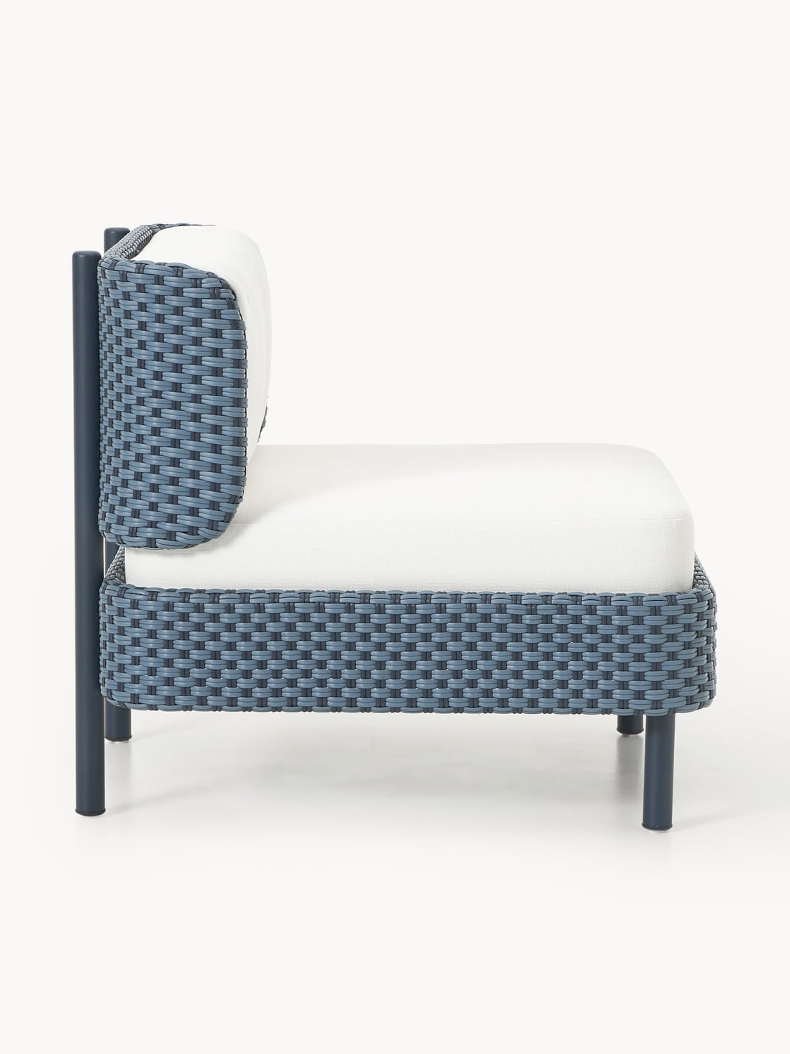 Hani Modular Garden Lounge Chair with Protective Cover — Lilac