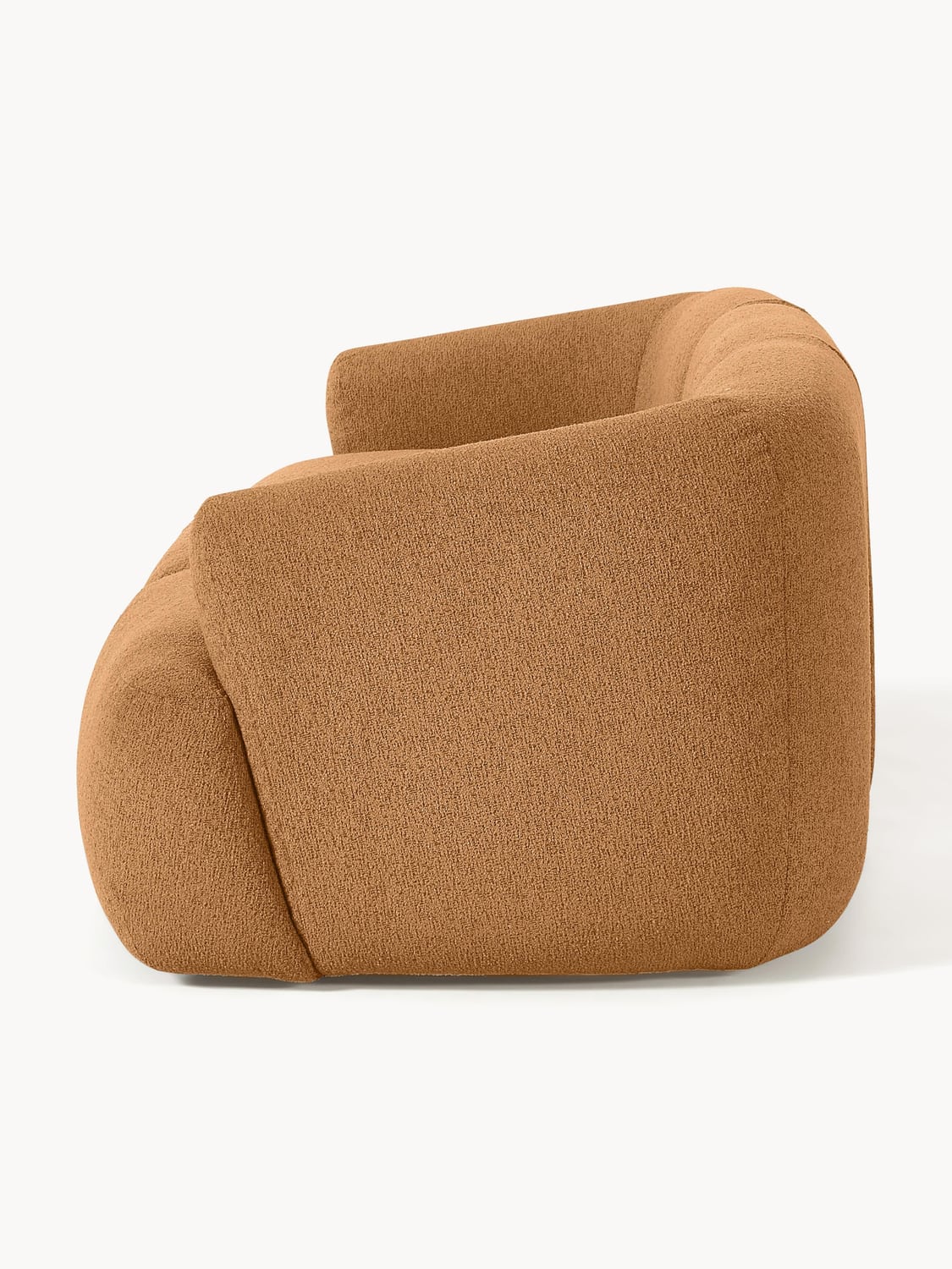 Sofia Modular Bouclé Sofa (3-seater) — Caramel
