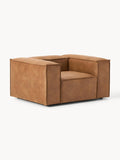 Lennon Armchair in Leather — Caramel
