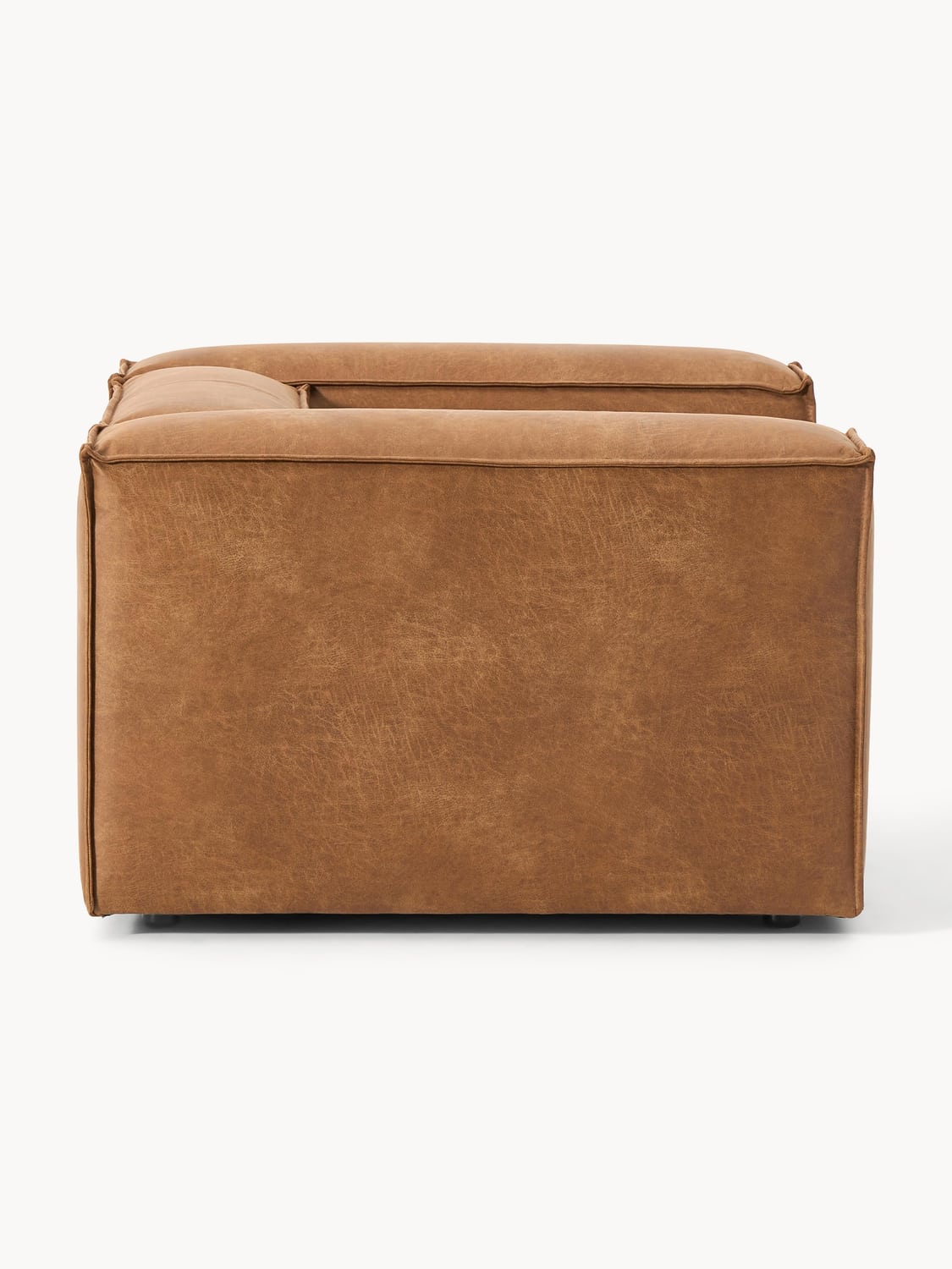 Lennon Armchair in Leather — Caramel