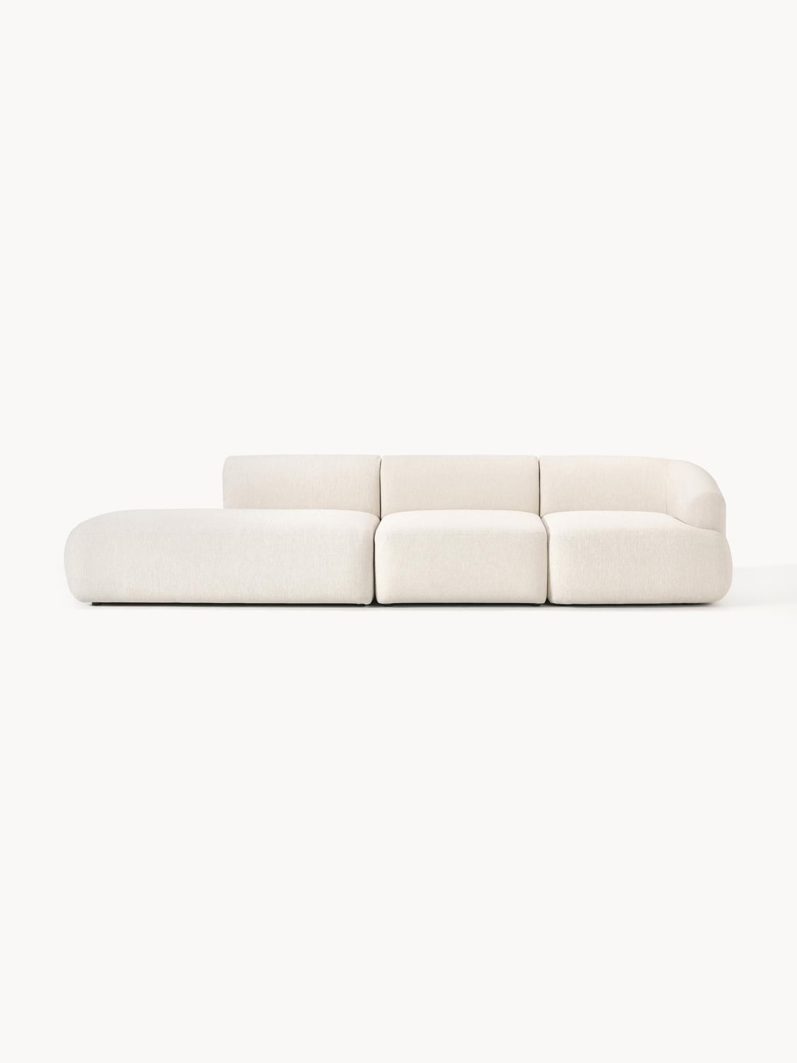 Sofia Modular Chaise (2-seater) — Off-White