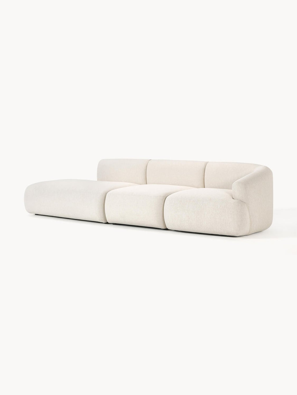 Sofia Modular Chaise (2-seater) — Off-White