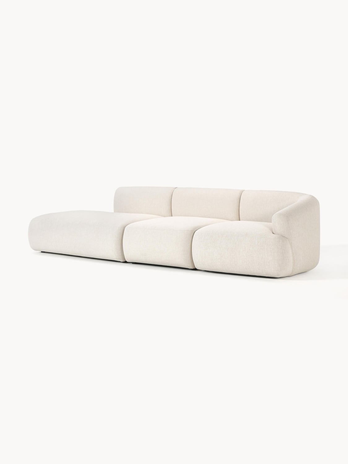 Sofia Modular Chaise (2-seater) — Off-White