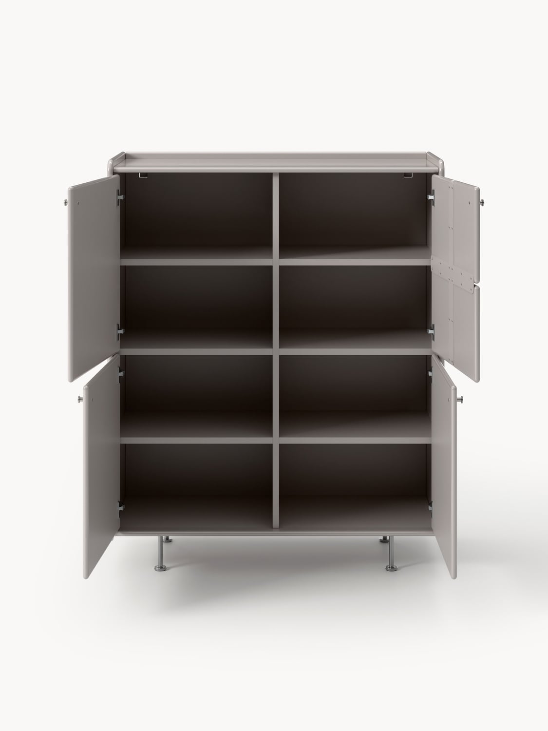 Coya Highboard — Taupe
