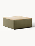 Lennon Sofa Ottoman with Storage — Moss Green