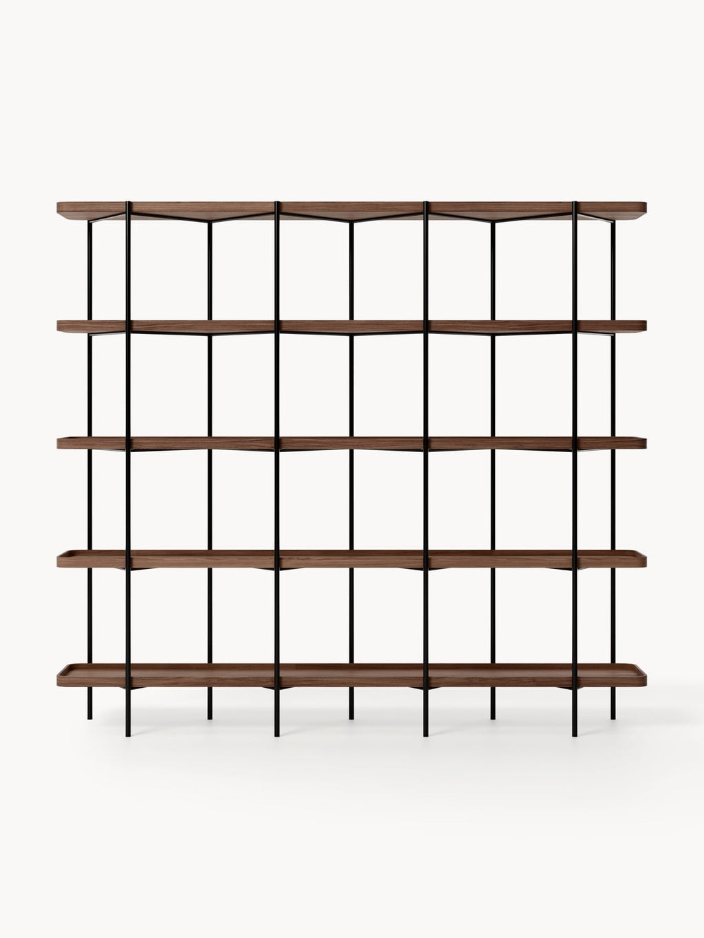 Renee Large Wooden Shelving Unit — Warm Grey