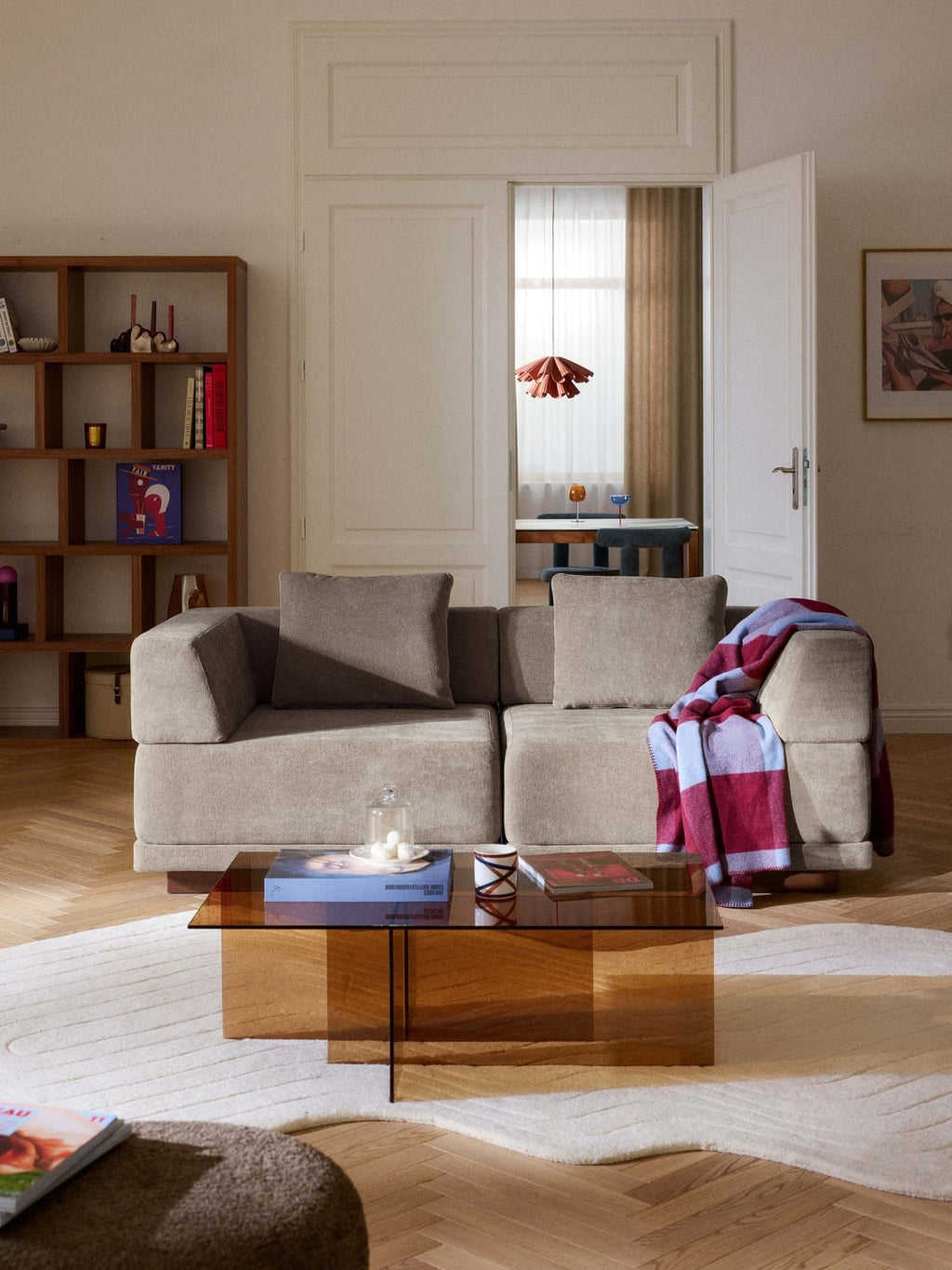 Colin Modular Sofa (2-seater) — Taupe