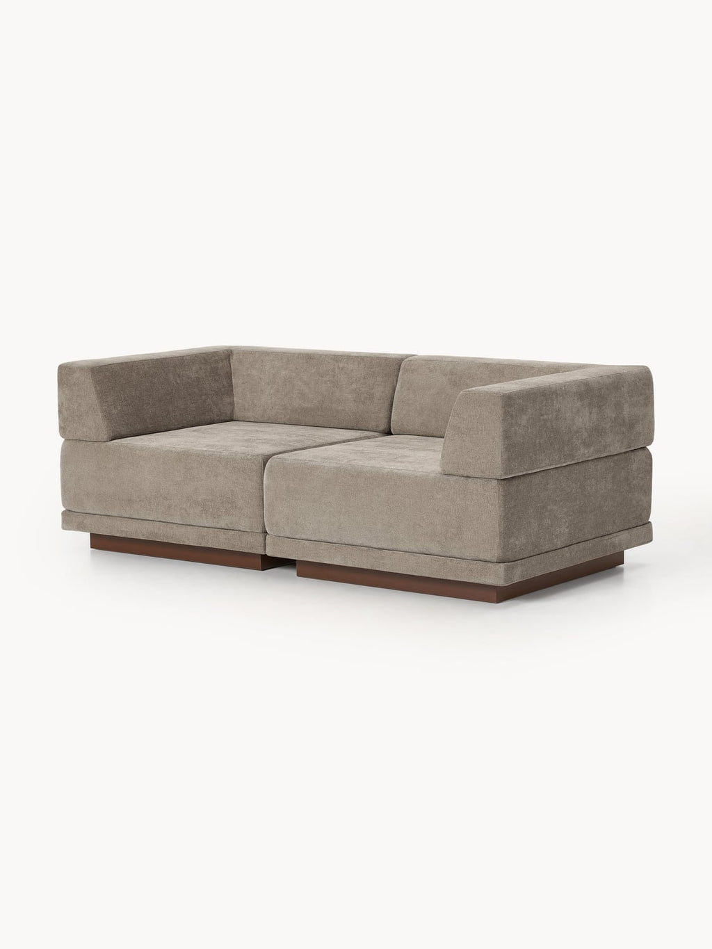 Colin Modular Sofa (2-seater) — Taupe