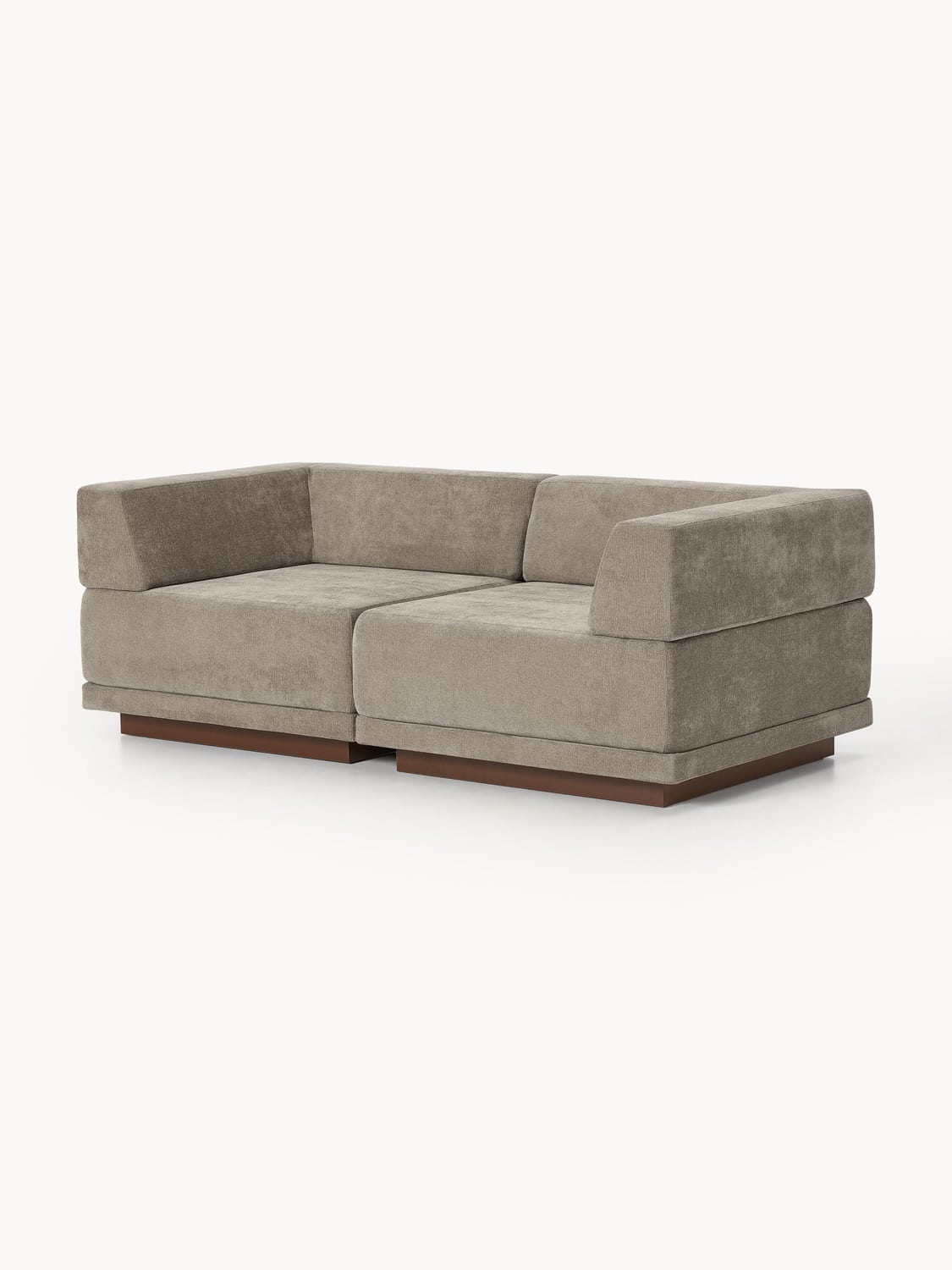 Colin Modular Sofa (2-seater) — Taupe