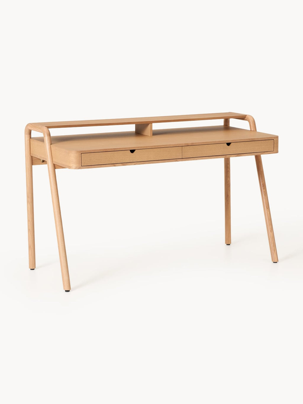Evrak Desk with Drawers — Yellow