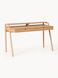 Evrak Desk with Drawers — Yellow