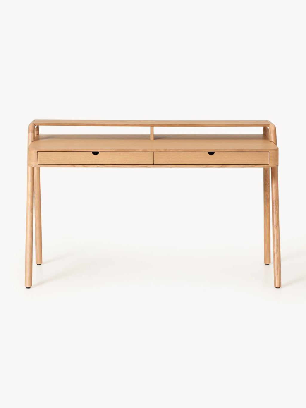 Evrak Desk with Drawers — Yellow