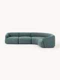 Sofia Modular Bouclé Corner Sofa (4-seater) — Teal