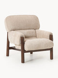 Calum Teddy Bouclé Lounge Chair
