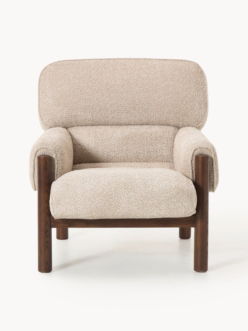 Calum Teddy Bouclé Lounge Chair