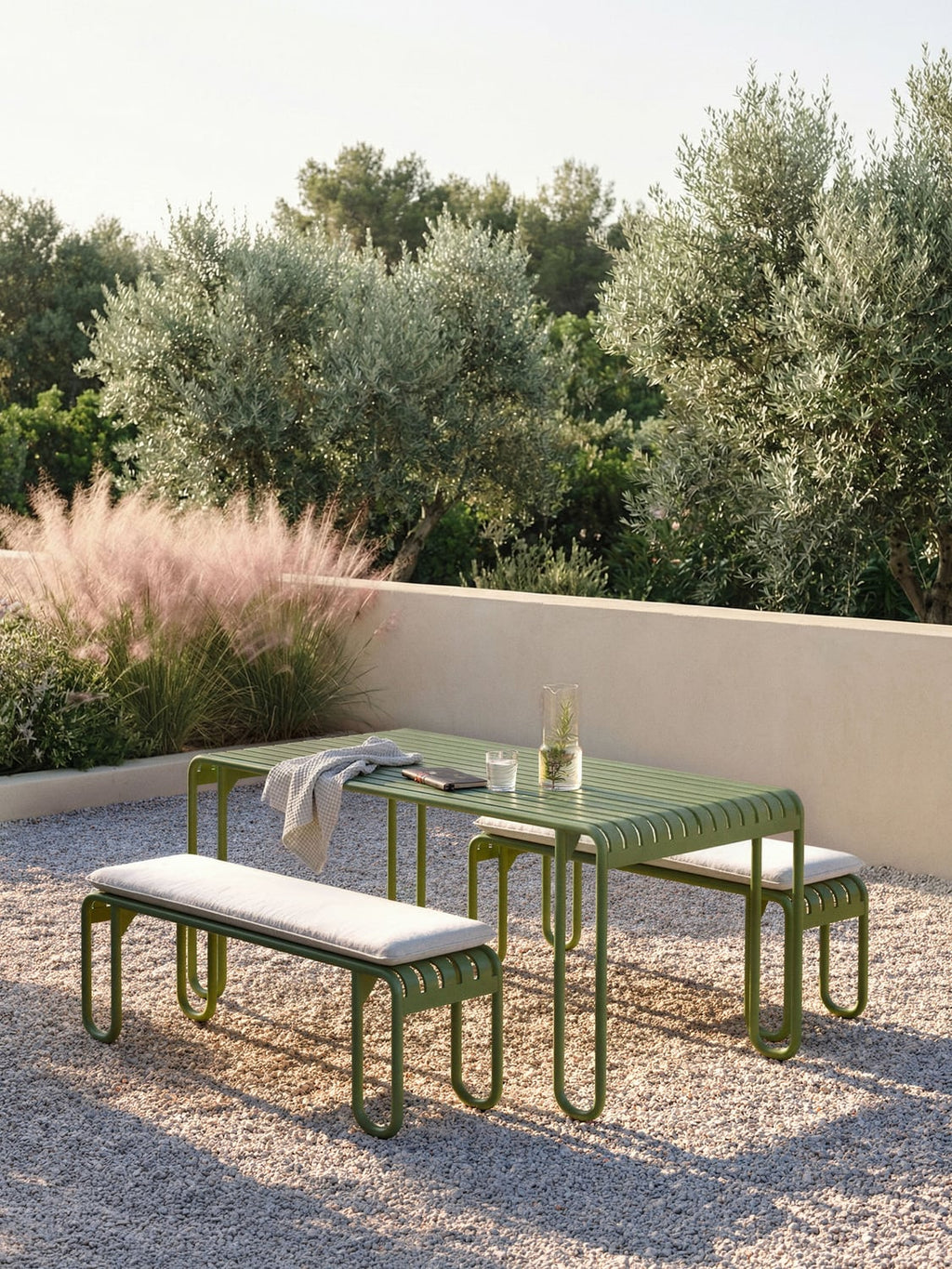 Caio Garden Table, 180 x 90 cm — Sage