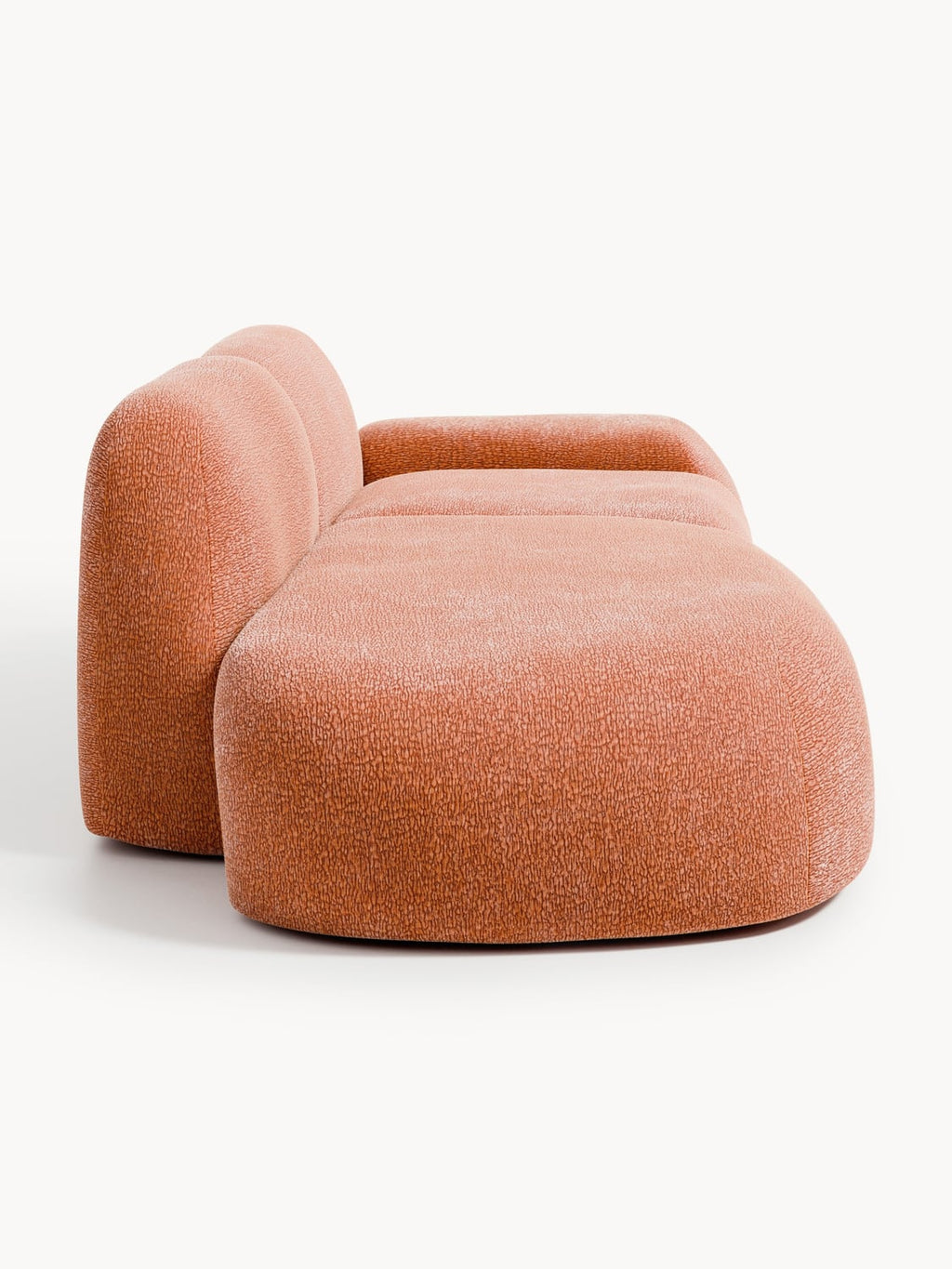 Wolke Modular Sofa (3-seater) with Chaise Longue — Camel