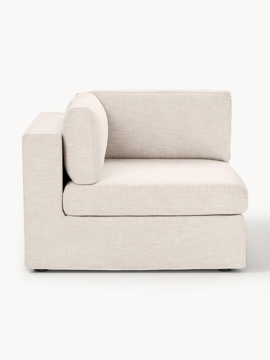 Russell Corner Module with removable covers — Blush