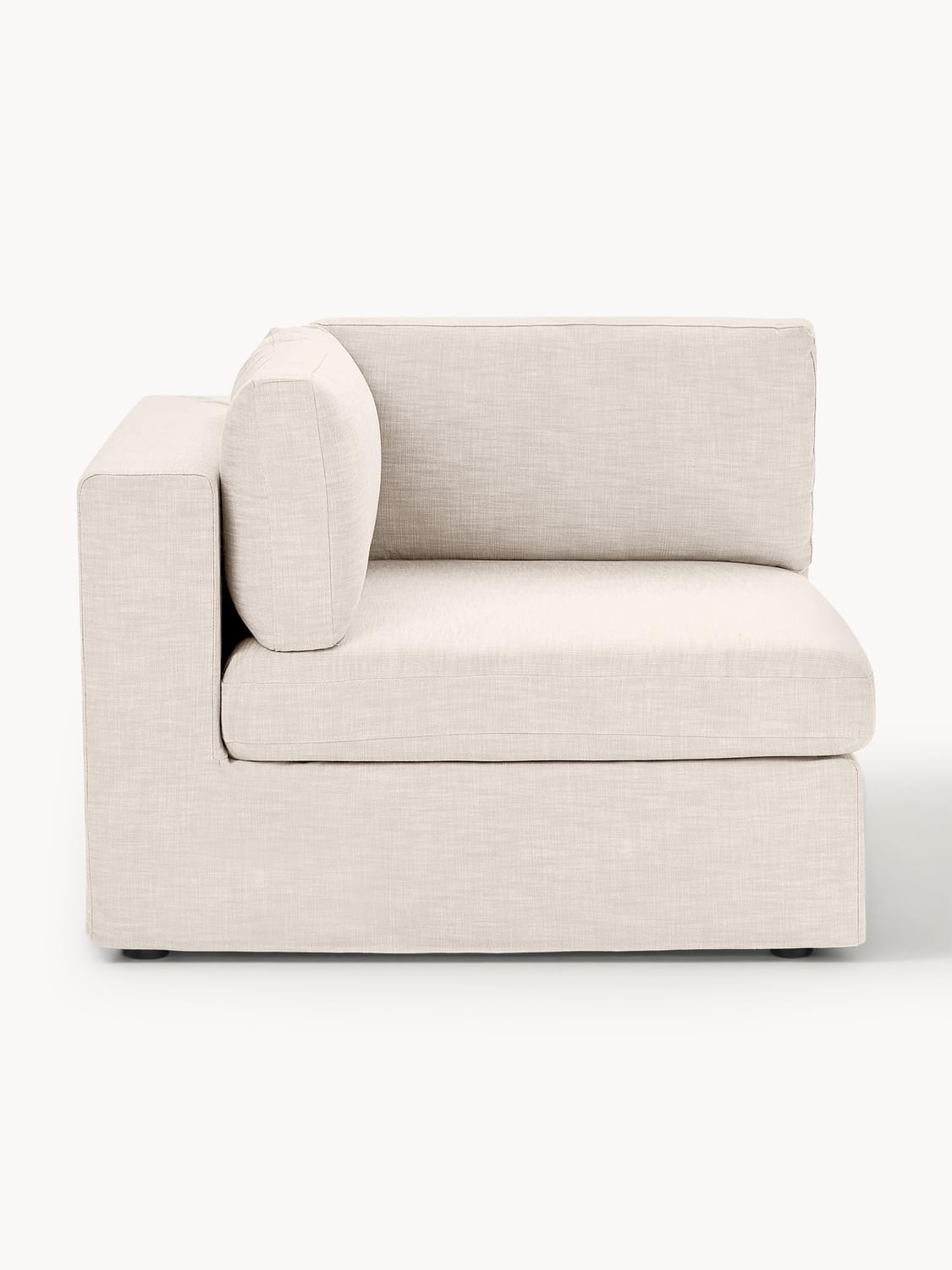 Russell Corner Module with removable covers — Blush