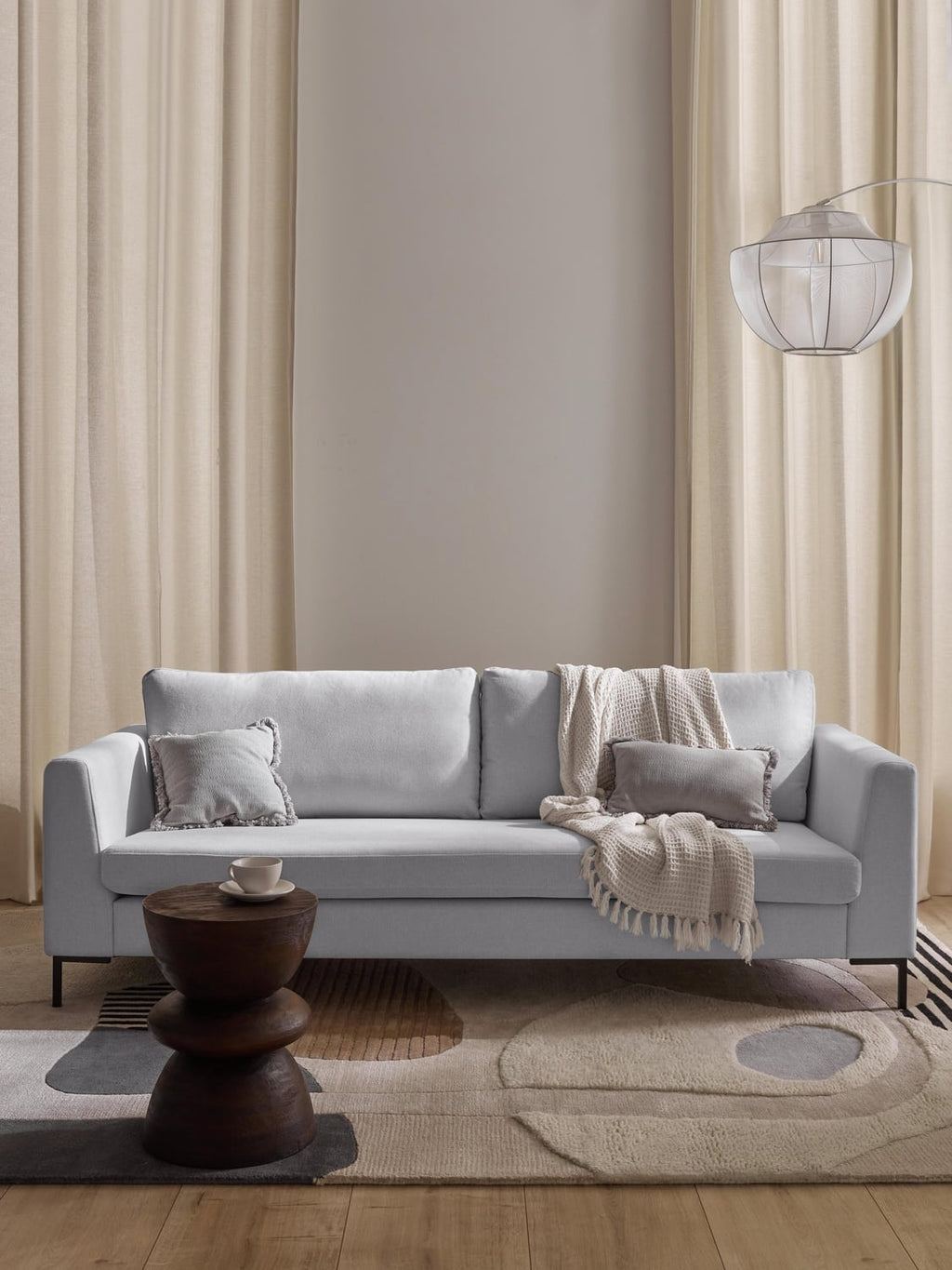 Luna Sofa, 3-seater — Lilac