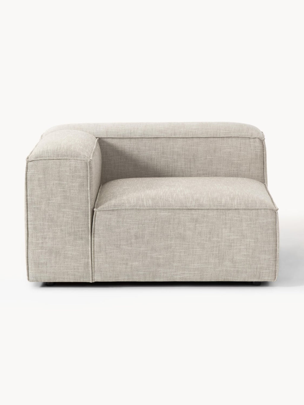 Lennon Corner Module in Linen Blend — Oatmeal