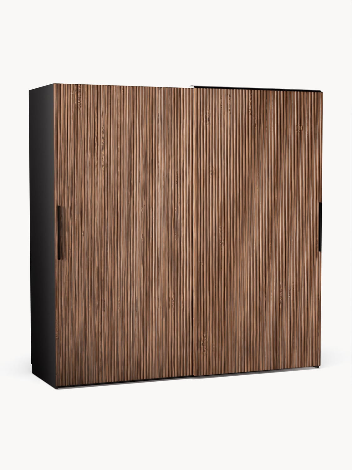 Simone Modular Sliding-Door Wardrobe, 200 cm Width, in various sizes — Olive