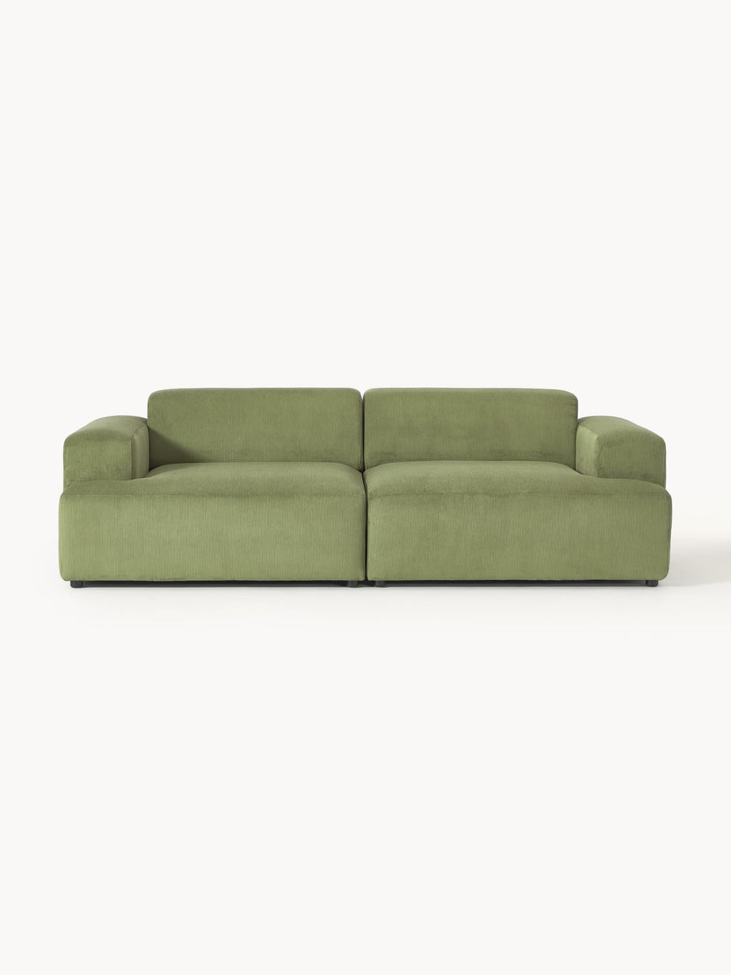 Melva Corduroy-Sofa (3-seater) — Taupe