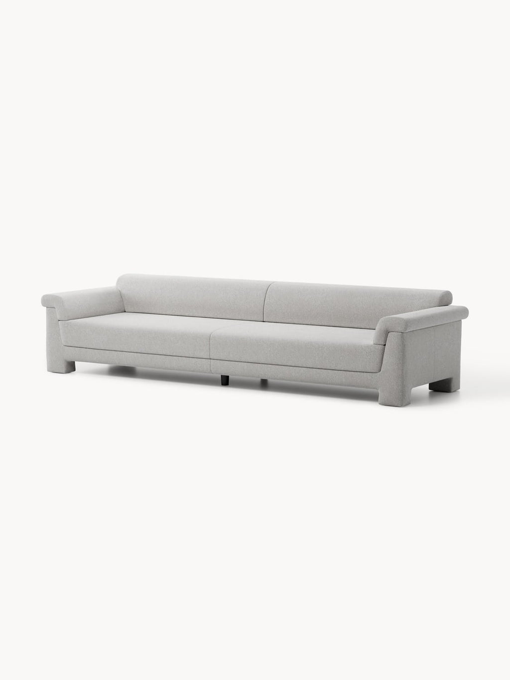 Atlas Bouclé Sofa (4-seater) — Lilac